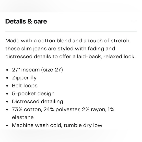 Joes Tomboy Slim The Scout Jeans. Size 28 - Picture 4 of 12